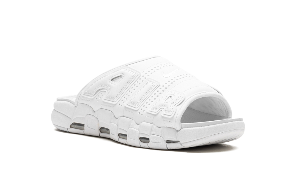 Nike More Uptempo Slide "Triple White" FD9884 101