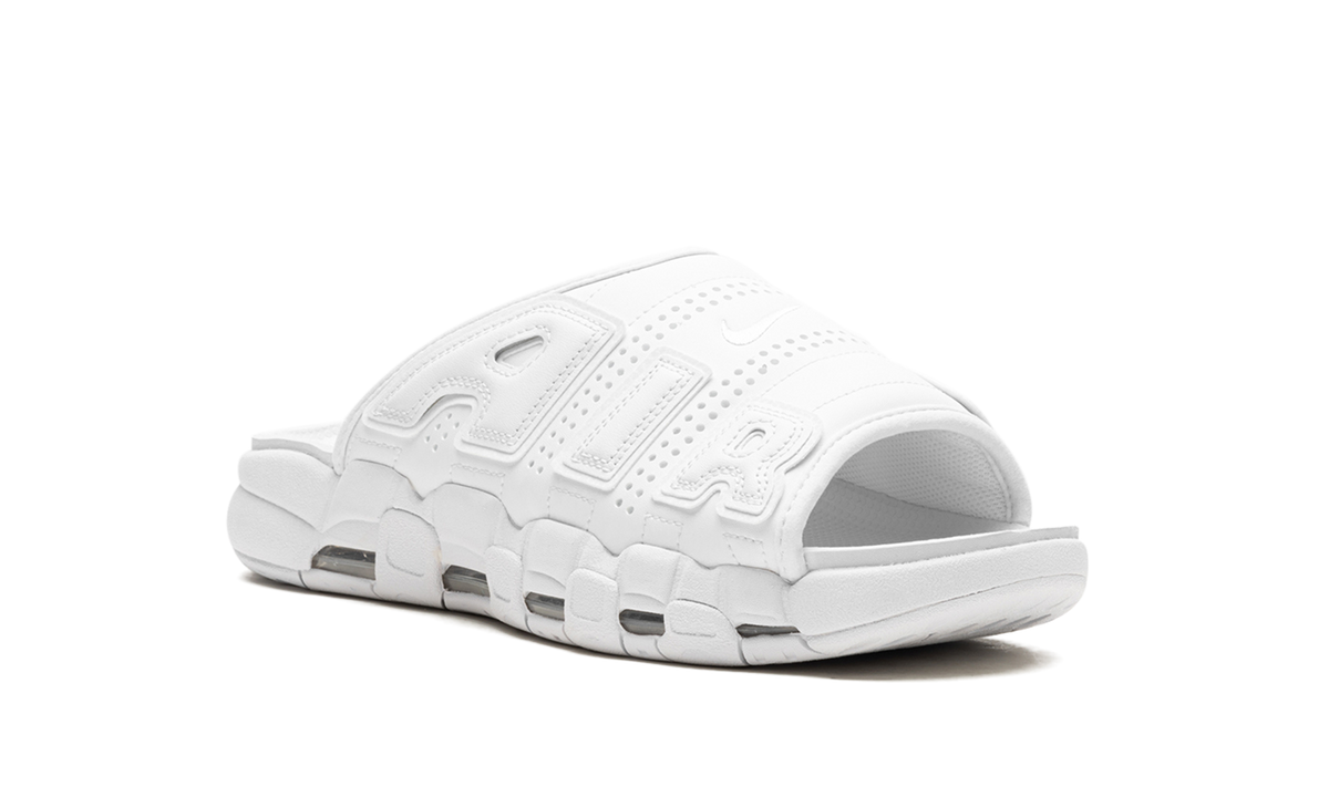 Nike More Uptempo Slide "Triple White" FD9884 101