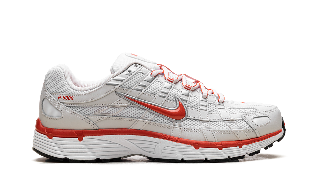 P-6000 Wmns "White Platinum Tint Black Picante Red" BV1021 107