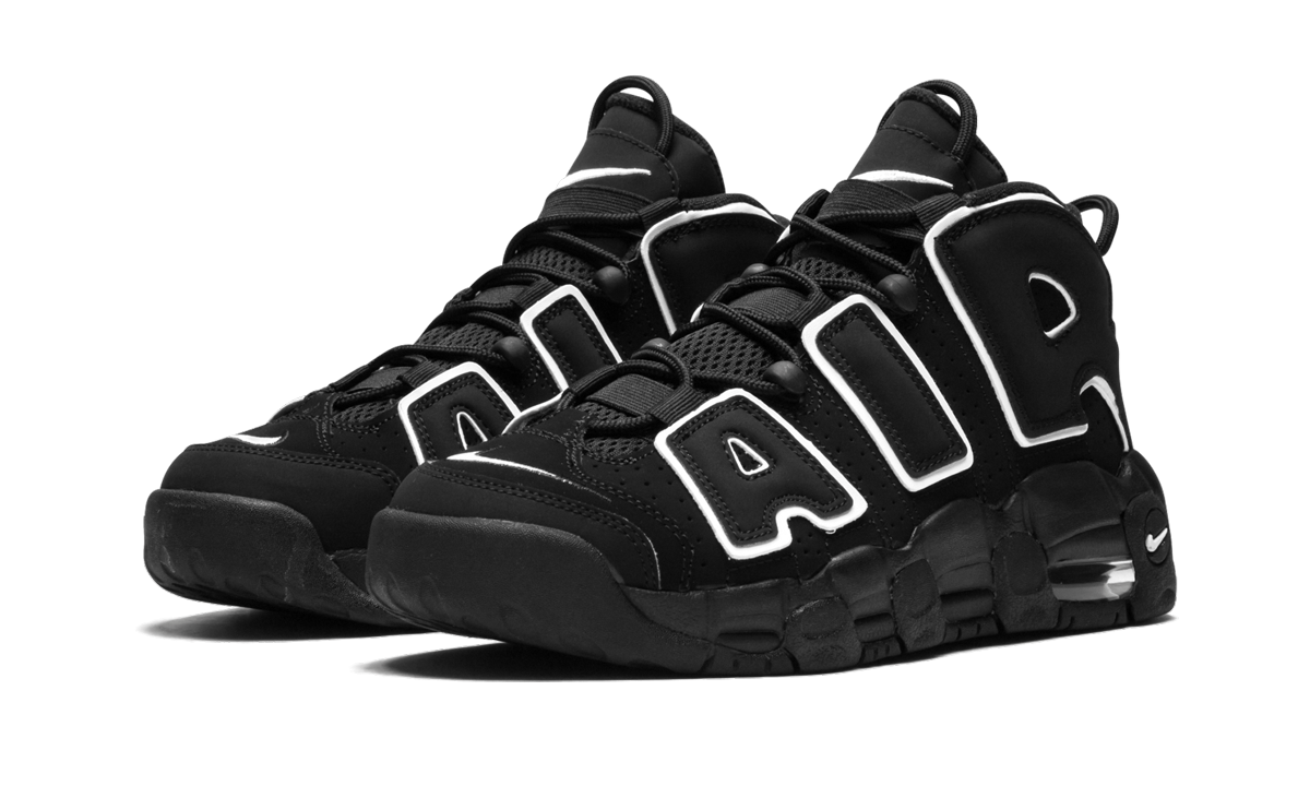 Air More Uptempo (GS) "Black" 415082 002