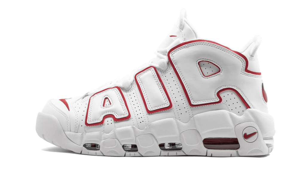 Air More Uptempo '96 "White Varsity Red" 921948 102