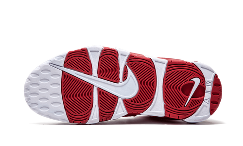 Air More Uptempo "White Red" 414962 100