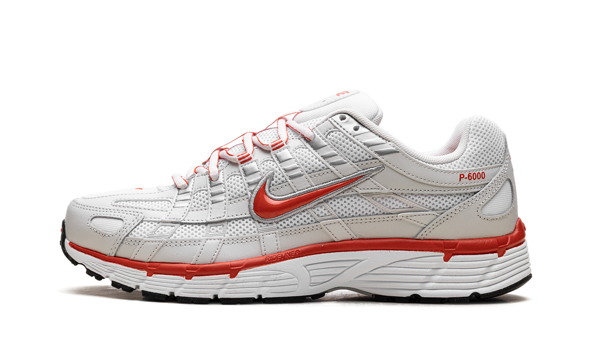 P-6000 Wmns "White Platinum Tint Black Picante Red" BV1021 107